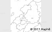 Blank Simple Map of Porirua