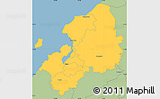Savanna Style Simple Map of Porirua