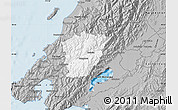 Gray Map of Upper Hutt