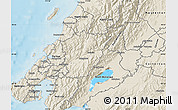 Shaded Relief Map of Upper Hutt