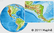 Physical Location Map of Camoapa