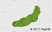 Satellite Map of Camoapa, single color outside