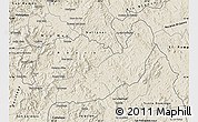 Shaded Relief Map of Camoapa
