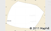 Classic Style Simple Map of La Paz de Carazo