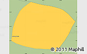 Savanna Style Simple Map of La Paz de Carazo