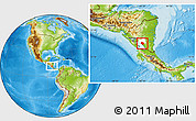 Physical Location Map of Acoyapa, highlighted parent region