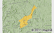 Savanna Style Map of La Libertad