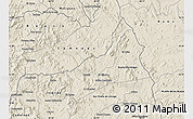 Shaded Relief Map of La Libertad
