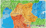 Political Shades 3D Map of Esteli