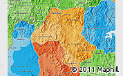 Political Shades Map of Esteli