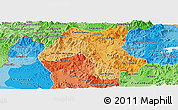 Political Shades Panoramic Map of Esteli