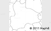 Blank Simple Map of Nandaime, no labels