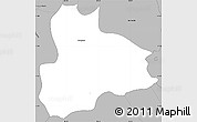 Gray Simple Map of Nandaime