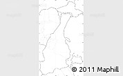 Blank Simple Map of Granada, no labels