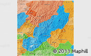 Political Shades 3D Map of Jinotega