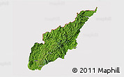 Satellite 3D Map of Wiwili, cropped outside