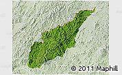 Satellite 3D Map of Wiwili, lighten