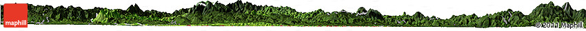 Satellite Horizon Map of Wiwili, darken