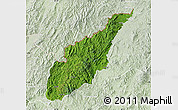 Satellite Map of Wiwili, lighten