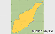 Savanna Style Simple Map of Wiwili, cropped outside