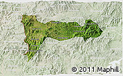 Satellite 3D Map of Madriz, lighten