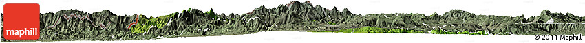 Satellite Horizon Map of Madriz, semi-desaturated