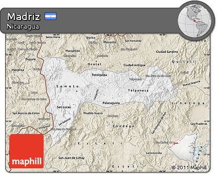 Classic Style Map of Madriz
