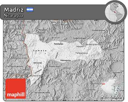 Gray Map of Madriz