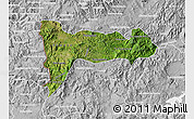 Satellite Map of Madriz, lighten, desaturated