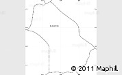 Blank Simple Map of San Juan del Rio Coco