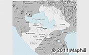 Gray 3D Map of Managua