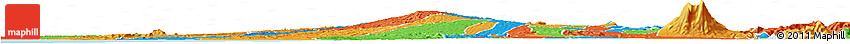 Political Horizon Map of Managua