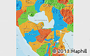 Political Map of Managua