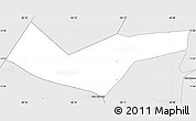 Silver Style Simple Map of La Concepcion