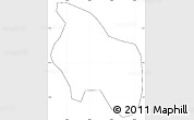 Blank Simple Map of Laguna de Moyua