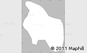 Gray Simple Map of Laguna de Moyua