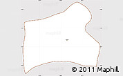 Classic Style Simple Map of Ocotal, cropped outside