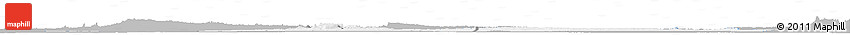 Gray Horizon Map of Agadez, single color outside