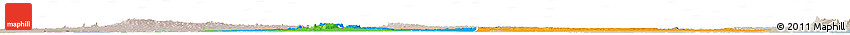 Political Horizon Map of Agadez, lighten, semi-desaturated