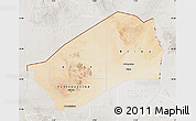 Satellite Map of Agadez, lighten, semi-desaturated
