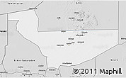 Silver Style 3D Map of Tchirozerine
