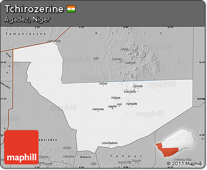 Gray Map of Tchirozerine