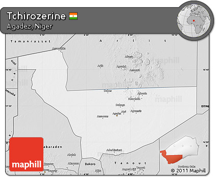 Silver Style Map of Tchirozerine