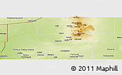 Physical Panoramic Map of Tchirozerine
