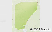 Physical Map of Nguigmi, lighten