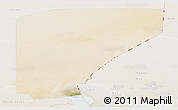 Satellite Panoramic Map of Nguigmi, lighten