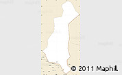 Classic Style Simple Map of Gaya
