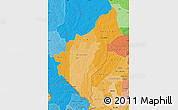 Political Shades Map of Dosso