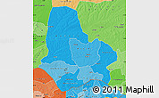 Political Shades Map of Maradi