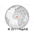 Outline Map of Mayahi